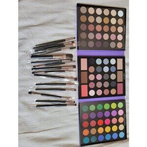 Eyeshadow Palette with 15Pcs Brushes Makeup Set, Pigmented 86 Colors Make Up Kit